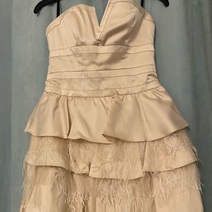 Bebe strapless dress